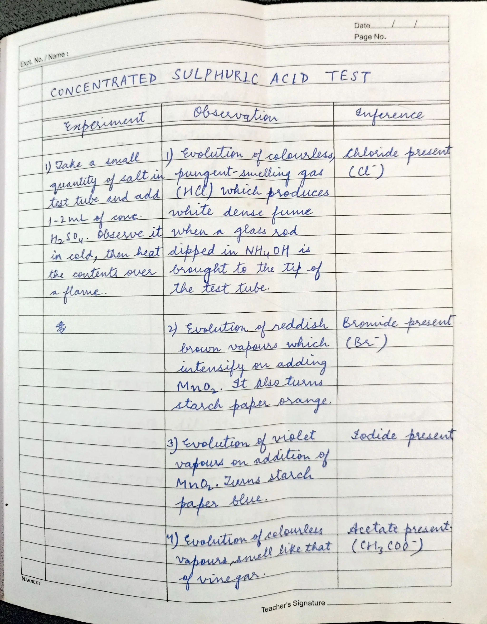 Chemistry Practicals Class 11 Part 1 Pdf Pdf