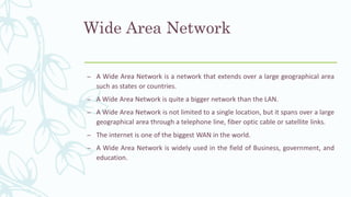 Information Networks