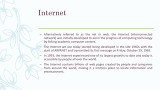 Information Networks