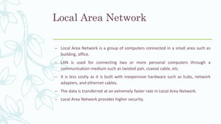 Information Networks