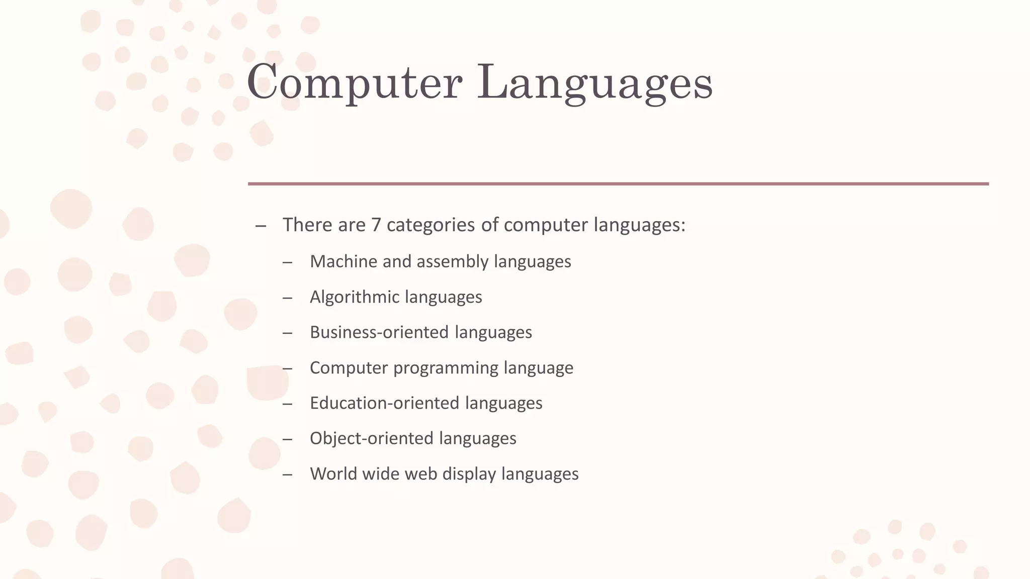 Computer Programming