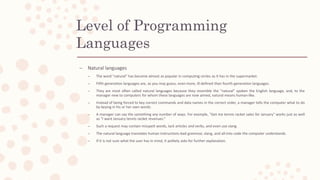 Computer Programming