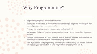 Computer Programming