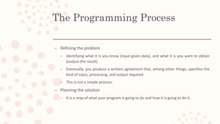 Computer Programming