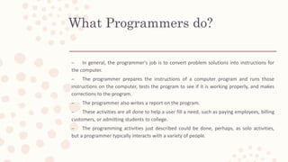 Computer Programming