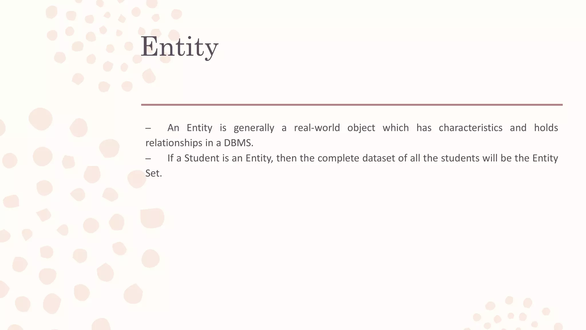 Introduction to Database