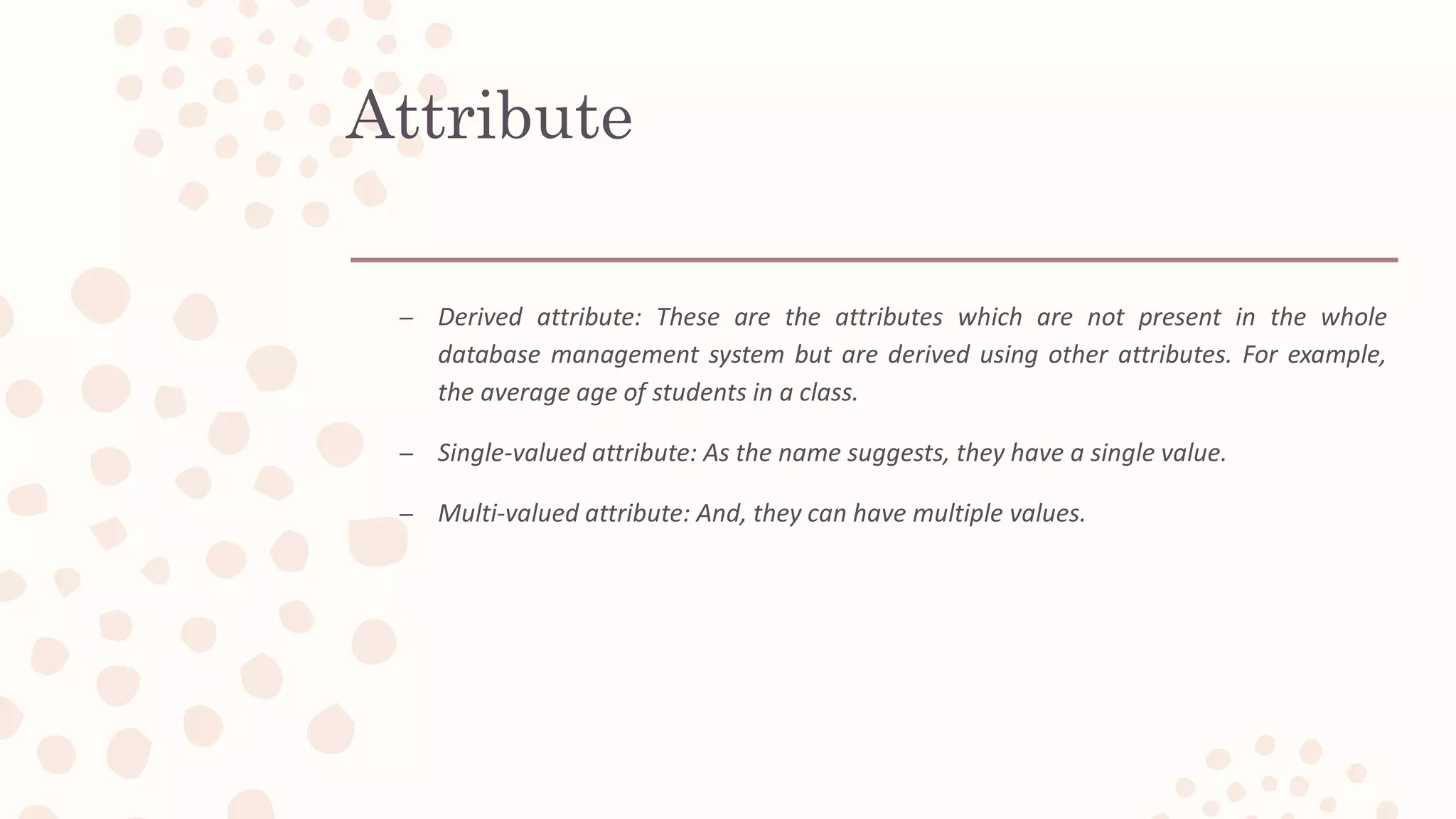 Introduction to Database
