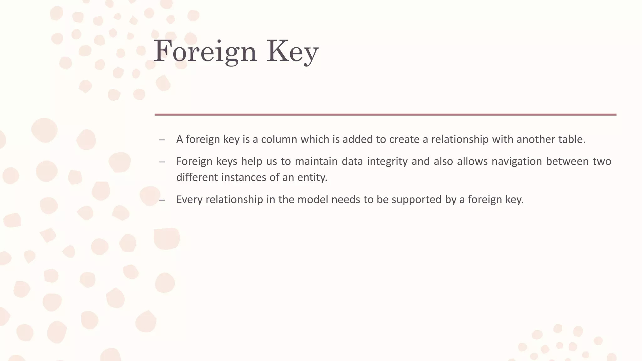 Introduction to Database