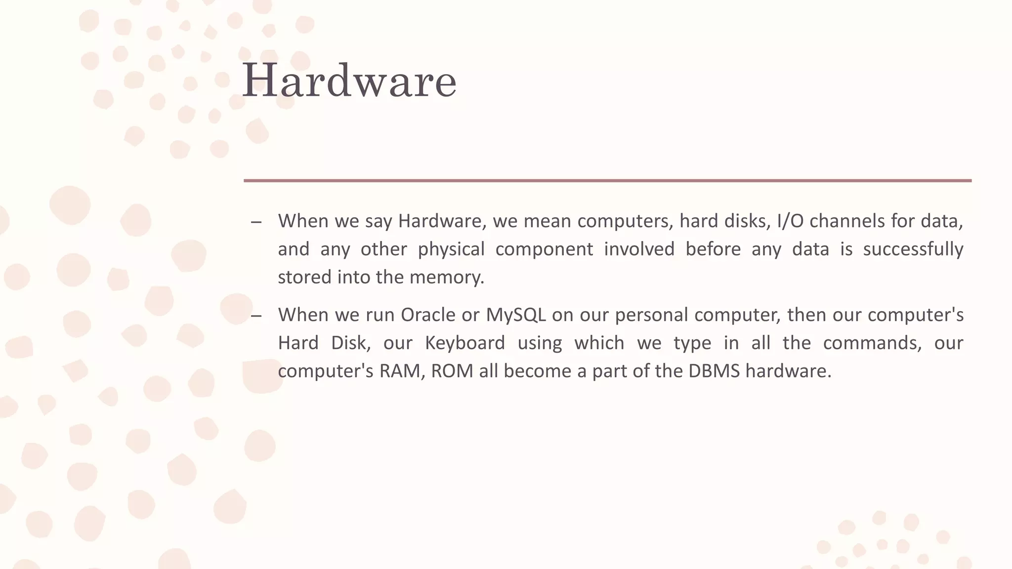Introduction to Database