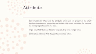 Introduction to Database