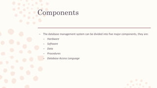 Introduction to Database