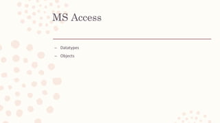 Introduction to Database