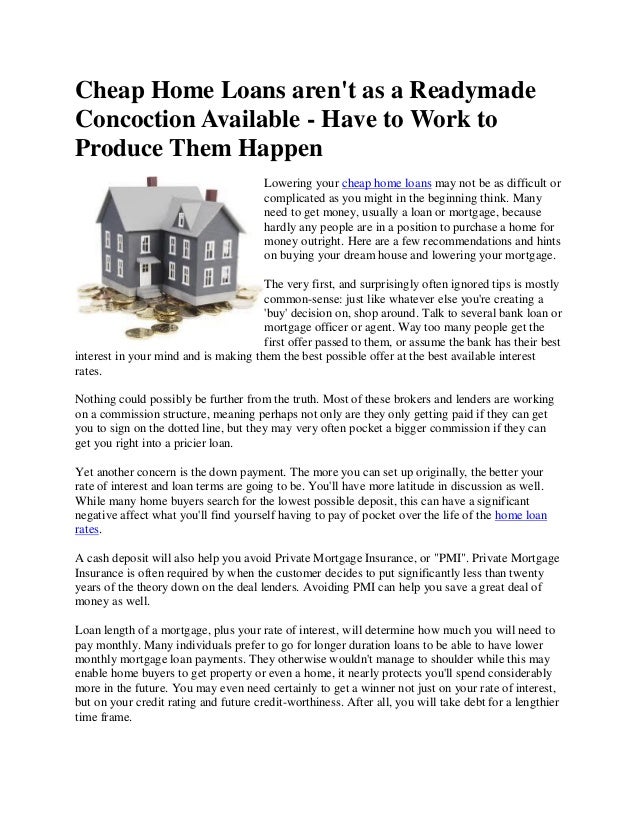 can i get a home loan