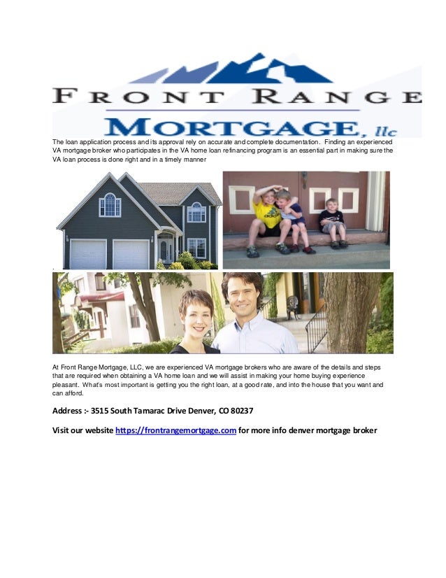 Front Range Denver Mortgage Lender