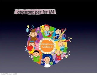 apostant per les IM




dissabte 17 de octubre de 2009
 