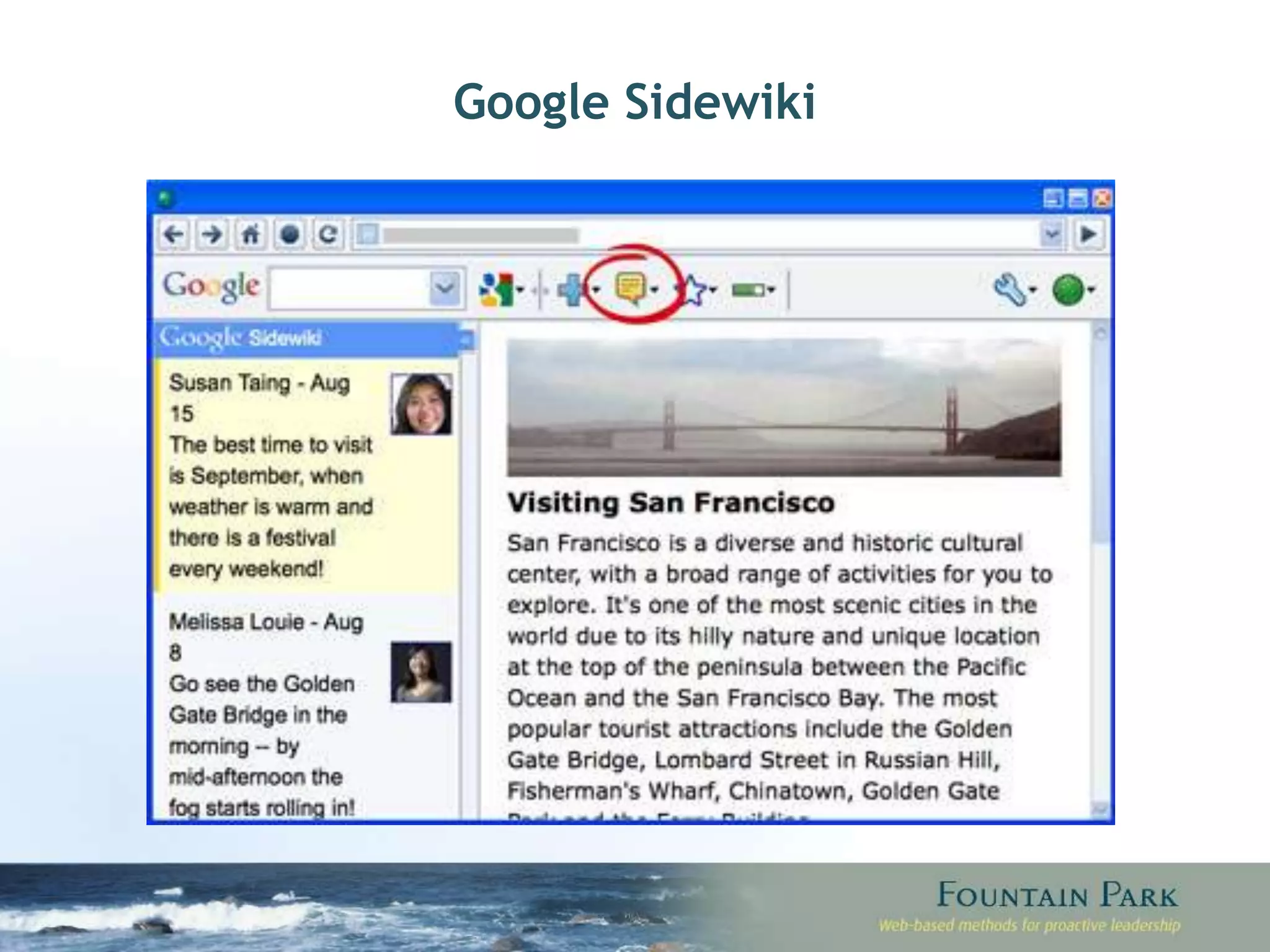 Google Sidewiki 