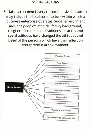Briefly explain the personal and social factors affecting ...