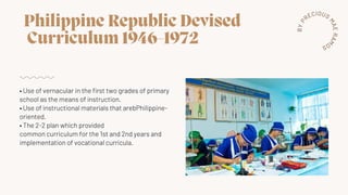 Historical Foundation of Curriculum in the Philippines | PDF