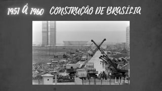 CONSTRUÇÃO DE BRASÍLIA
CONSTRUÇÃO DE BRASÍLIA
 