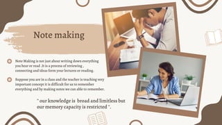Note making | PDF