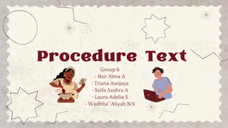 Procedure text PPT 