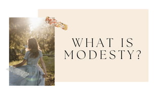 Modesty | PDF