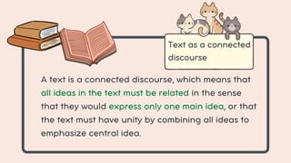 Text As Connected Discourse Module Reading and writing | PDF