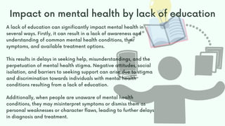Promoting Mental Health in Rural Communities | Solh Wellness | PDF