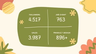 896+
763
FOLLOWERS JOB EVENT
SALES PRODUCT DESIGN
4.517
3.987
 