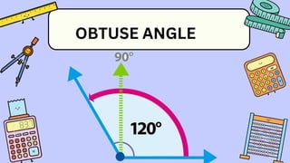 OBTUSE ANGLE
 