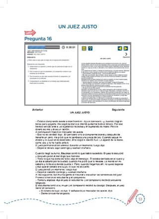 5353
UN JUEZ JUSTO
Pregunta 16
 