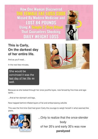 THE FEMALE FAT - LOSS CODE | PDF