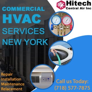 Commercial HVAC Services New York | Manhattan | Queens | Brooklyn | Bronx | Staten Island | Long Island | Commercial Air Conditioner Repair New York | HVAC Installation  New York City 