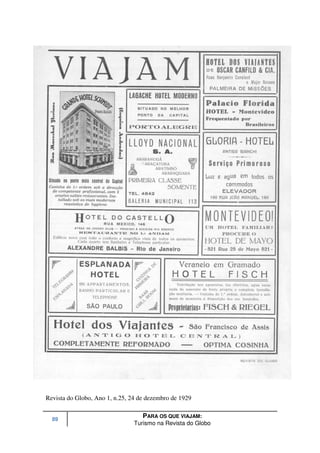 Revista do Globo, Ano 1, n.25, 24 de dezembro de 1929


  89
                                   PARA OS QUE VIAJAM:
                                Turismo na Revista do Globo
 