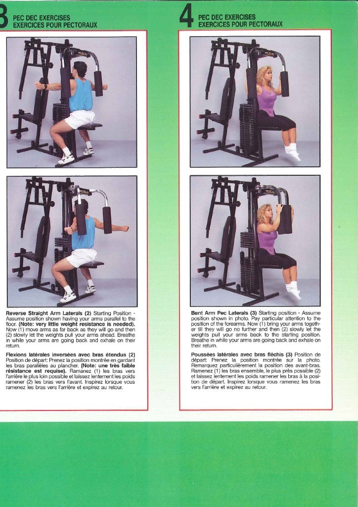 York Mega Max 3001 Gym Workout Chart