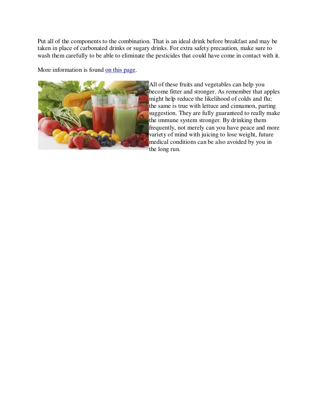 Juicer Recipes For Weight Loss Drink The Right Path To A Slimmer You