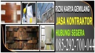 Harga Jasa Kontraktor Bangunan Magelang, Jasa Bangun Rumah 2016 Magelang