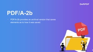 What is PDF/A? | PPTX