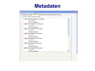 Metadaten
 