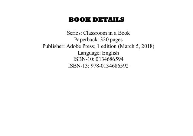 adobe xd cc classroom in a book pdf free download
