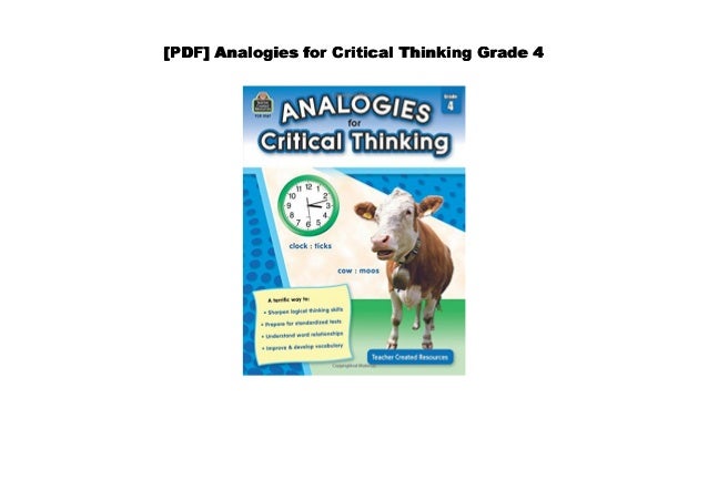 Ridgewood analogies pdf picture