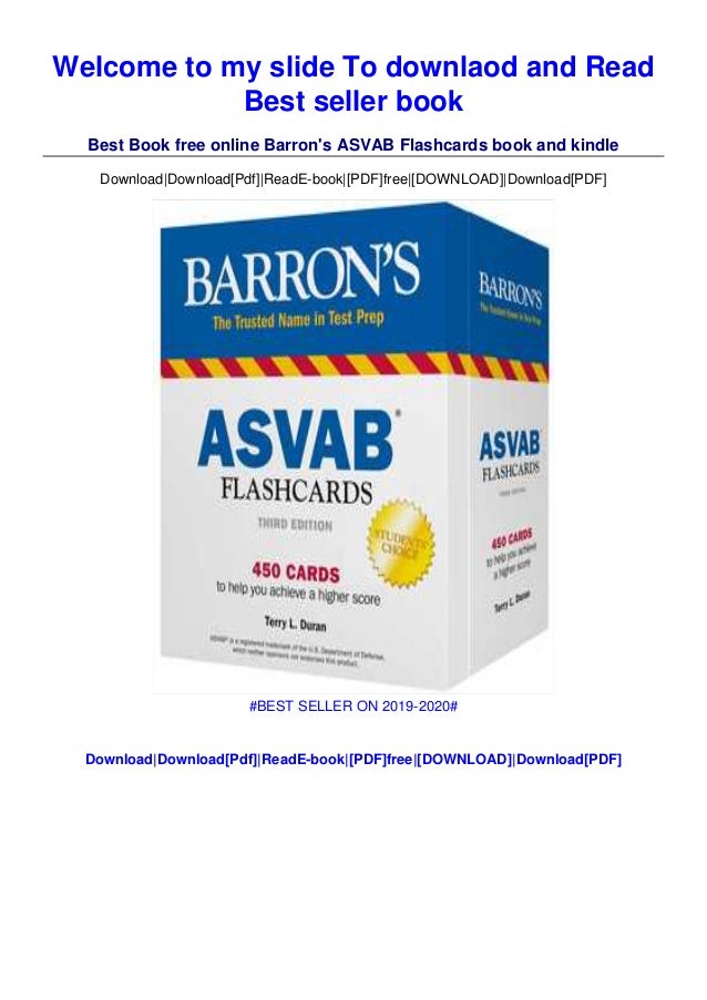 (PDF) Barron's ASVAB Flashcards Full