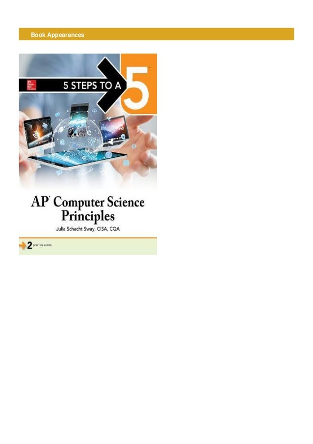 ap computer science principles book pdf