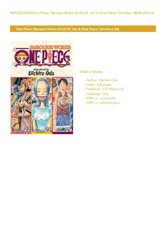 Pdfbookfreedownloadone Piece Baroque Works 22 23 24 Vol 8 One Pie Pdfbookfreedownloadone Piece Baroque Works 22 23 24 Vol 8 One Pie