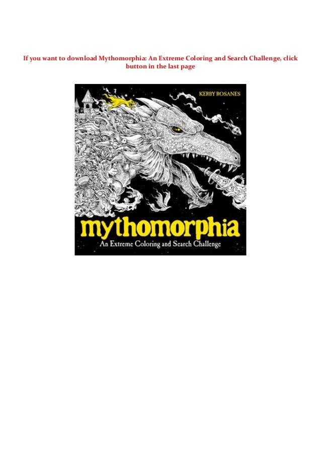 Pdf_books | Mythomorphia: An Extreme Coloring and Search ...