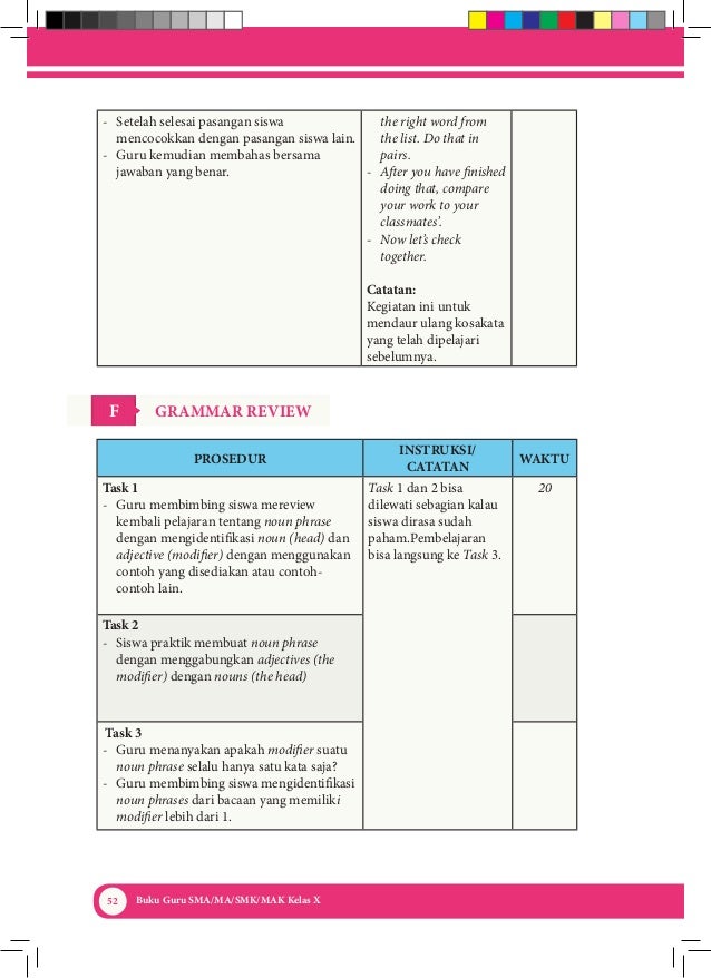 Buku Bahasa Inggris Kelas X (Kurikulum 2013) Kemendikbud 