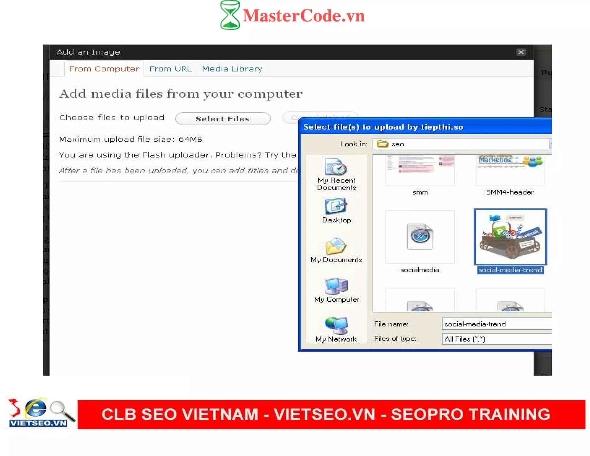 Upload pics, pdf, Doc, Xls
T i nh, Video, media, PDF, Xls, doc lên bài vi t
 