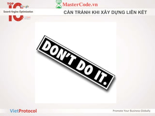 CẦN TRÁNH KHI XÂY DỰNG LIÊN KẾT
 