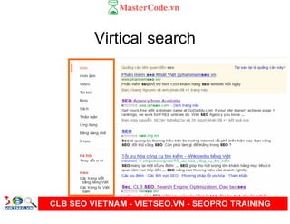 Virtical search
 