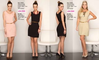 Ref 1883
Vestido en Chalis
(Incluye Cinturón)
Curuba - Negro - Caqui
S-M-L
100 % Viscosa
Ref 1883
Chalis Dress
(Belt Inclueded)
Curuba - Black - Kaky
S-M-L
100 % Viscose
Ref 1883
Vestido en Chalis
(Incluye Cinturon)
Curuba - Negro - Caqui
S-M-L
100 % Viscosa
Ref 1883
Chalis Dress
(Belt Included)
Curuba - Black - Kaky
S-M-L
100 % Viscose
$44.900 $44.900
74
75
 